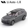 Li Auto Mega L6 L7 L8 L9 1/64 Car Alloy Motor Vehicle Diecast Metal Model Kids Toys For Boys Friends Gifts Collect Ornaments