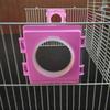  Pipe Mouth Baffle Hamsters Toy Cages Tunnel Port Outside Plate Connector Plastic