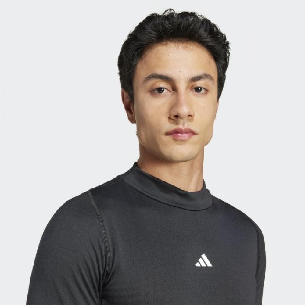 Adidas New Performance Techfit Coldlady Training Long Sleeve Tee In5584