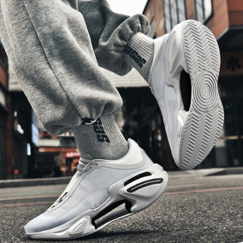 Running Shoes Ultra-light Shock-absorbing Professional Running Shoes Student Men's Breathable Non-slip Sports Shoes