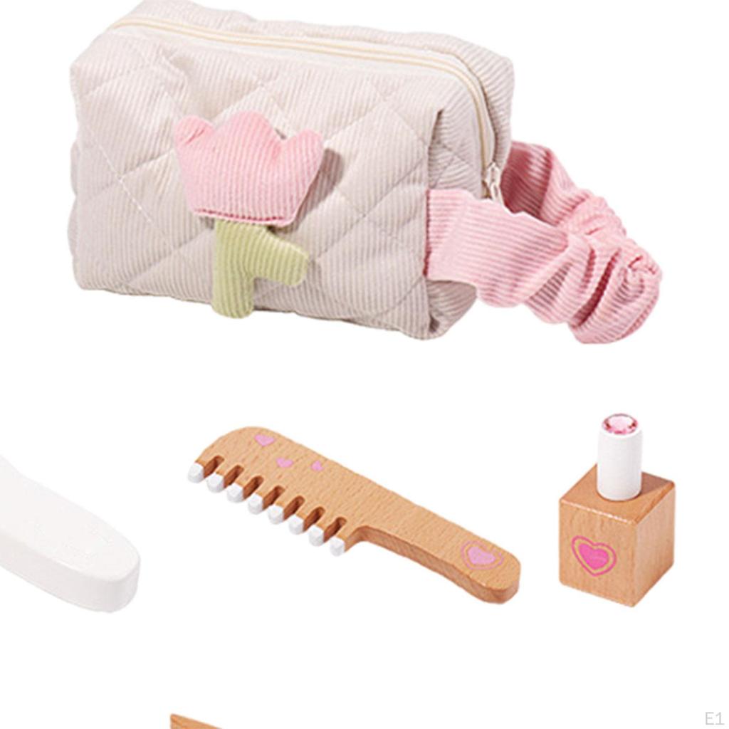 14Pcs Play Makeup for Little Girls Kids Cosmetic Set Toys Portable Kits