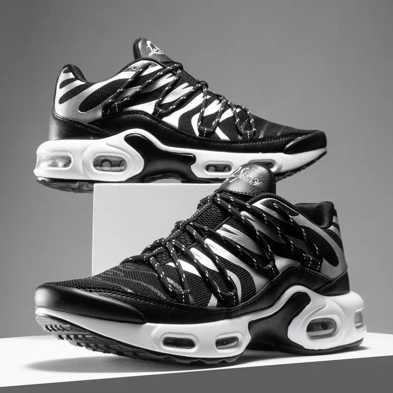 Men Marathon Air Cushion Running Shoes Comfortable Marathon Sports Athletic Sneakers Breathable Lightweight Women Training Shoes