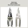 Electrical Wire Strippers Stainless Steel Cutting Pliers Cable Stripper For Home Stripping Trimming Splitting Crimping Shearing