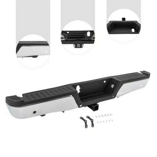 Rear Bumper with Sensor & Hitch for 2015-2020 Ford F150 (FO1103170)
