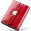 Card Case for Women and Credit Card Card Business Card Genuine RFID Accordion Large Red with a Dedicated Gift [JEEBURYEE] Men, Wallet, Case, Holder,