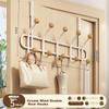 Jiadu Door Hook, Heavy-Duty Load-Bearing Coat Hook, No-Drill Coat Rack, Wall-Mounted Hat And Key Organizer, Dorm Storage Rack