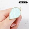 1 Pz Nuova Tavolozza per Nail Art in Pietra di Resina Anello da Dito Punte per Unghie Finte Disegno Miscelazione Colori Espositore Strumento per Manicure Fai da Te Smalto Gel