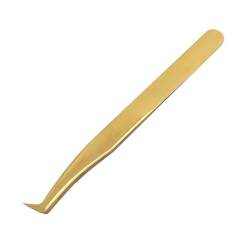 6pcs Eyelashes Tweezers For Lashes Extension Nipper Stainless Steel High Precision Eyelash Extension Eyebrow Tweezers