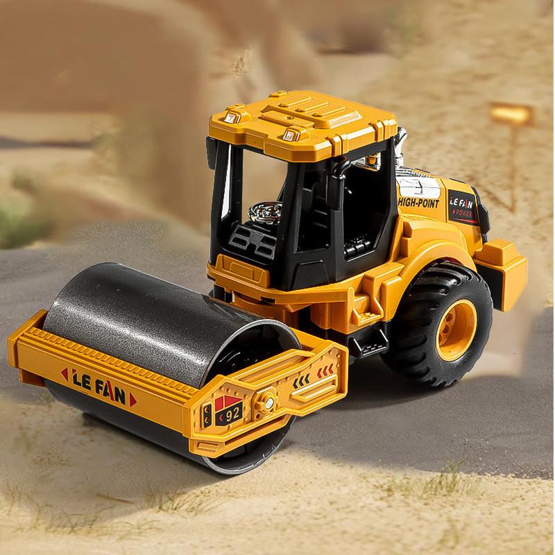 Engineering Vehicle Model Set For Boys With Inertia Drive Childrens Construction Toy