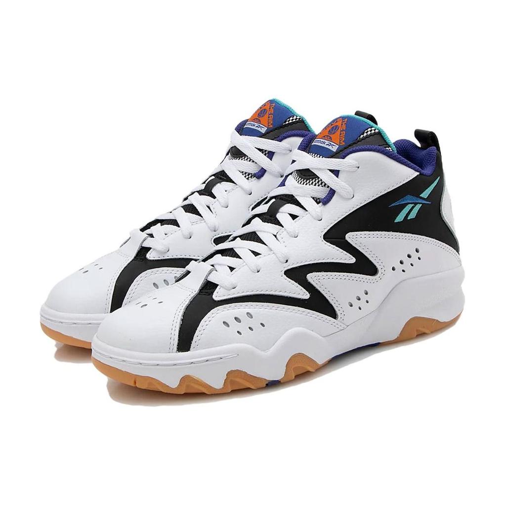 Reebok Atr Mid Retro Trend Durable Breathable High-Top Basketball Shoes Unisex Sneakers White Black 100200793