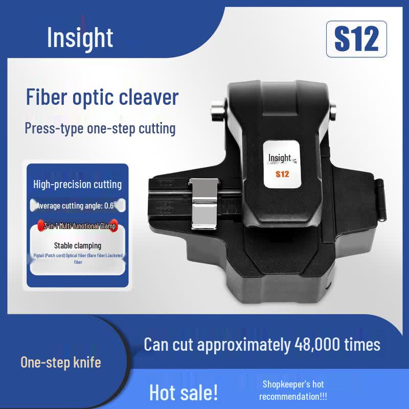 Signalfire S12 High-Precision One-Step Fiber Optic Cleaver