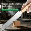 Small Hand Saw Wood Handle Fast Cutting Sharp Blade For Woodwork Diy Home Repair