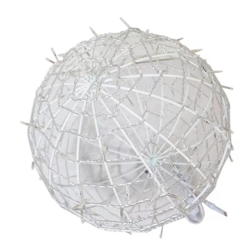 Yulinjun LED Rattan Ball Outdoor Decorative Lights 20CM