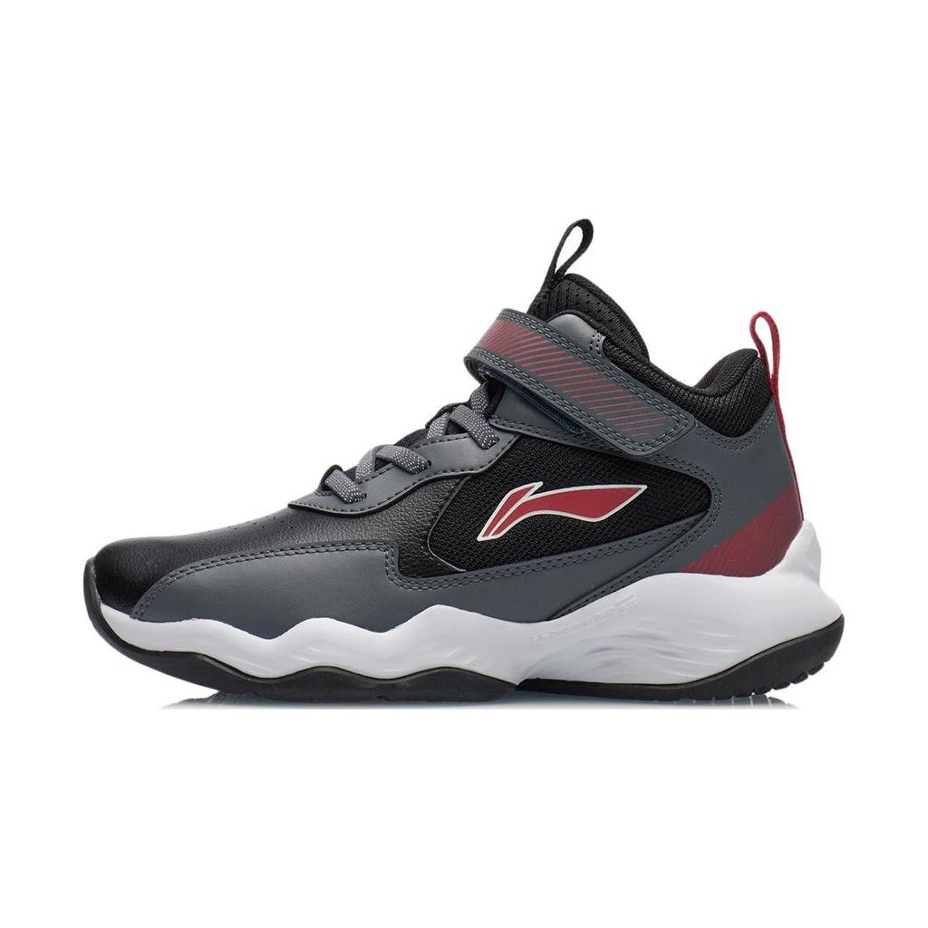 Li Ning Youth  Childrens Sports Basketball Series Comfortable Daily Slip Resistant Durable Lightweight Low Top Basketball Shoes Kids sneaker YKBR060-5