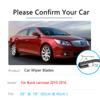 For Buick Lacrosse Allure Alpheon MK2 2010~2016 Front Wiper Blades Window Windscreen Windshield Cleaners Rubber Silicon