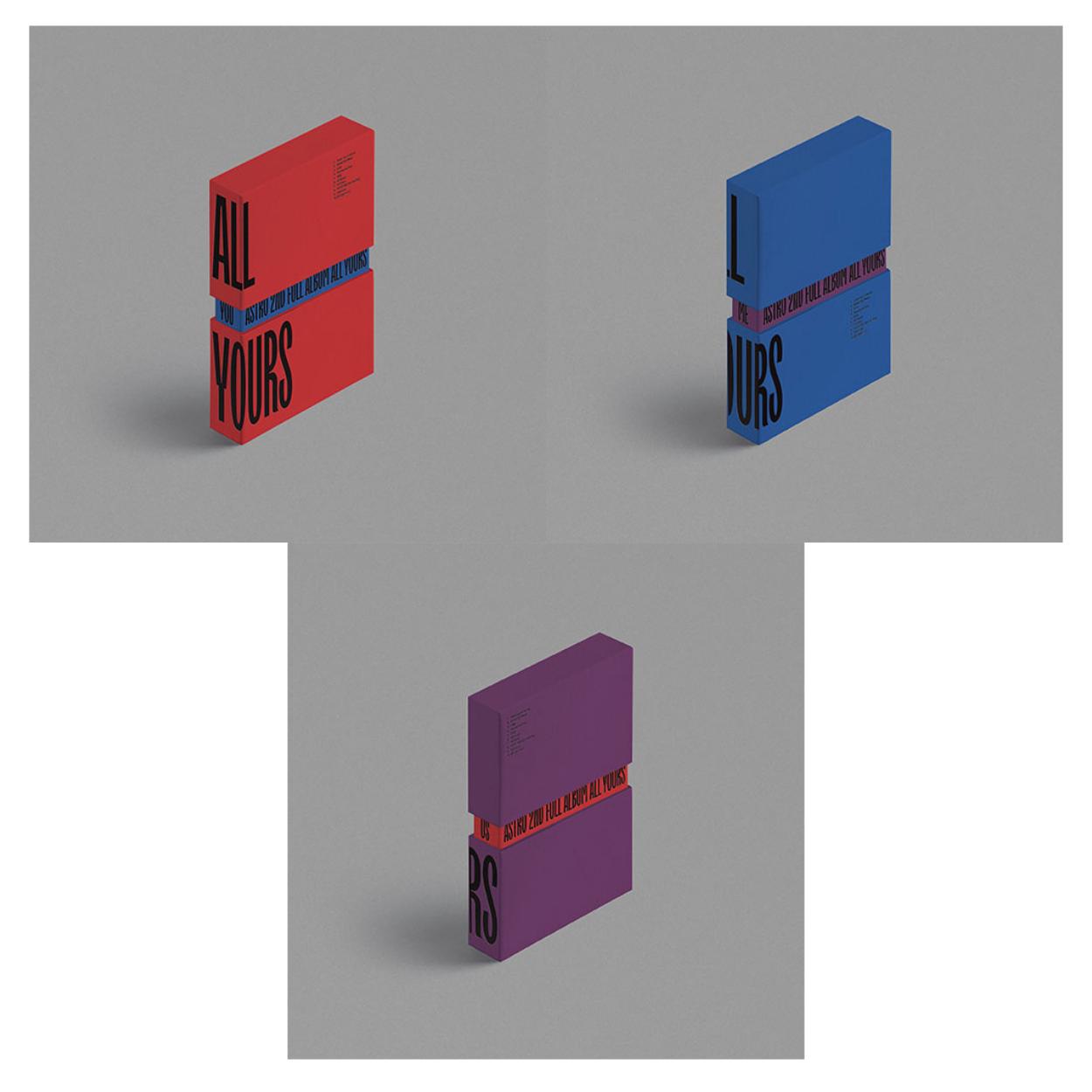 

ASTRO [ALL YOURS] 2nd FULL ALBUM 3 VERSION SET