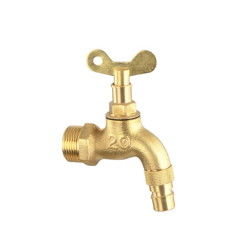 GLBO Anti-theft Copper Outdoor Faucet with Lock
