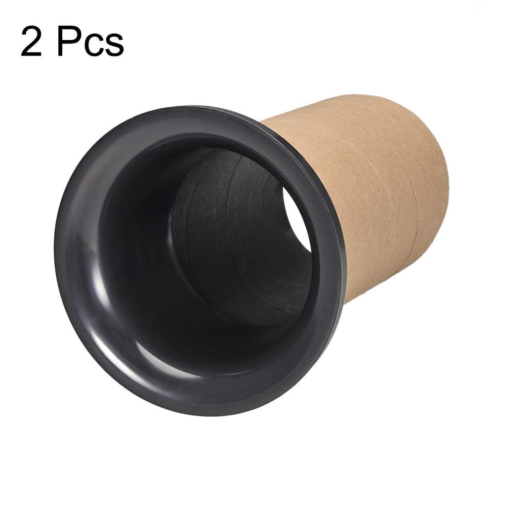Uxcell Speaker Port Tubes, 110mm X 201mm, Subwoofer Bass Reflex Tubes, Bass Woofer Box, Pack of 2