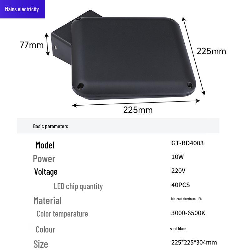 

Водонепроникний настінний та вуличний ліхтар на сонячних батареях: Універсальне зовнішнє/внутрішнє освітлення для подвір я та дому з надяскравою світлодіодною технологією