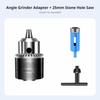 Angle Grinder Conversion Chuck Multi-Functional Drill Adapter Easy To Install High Accurate for DIY Hobbyists, Professionals