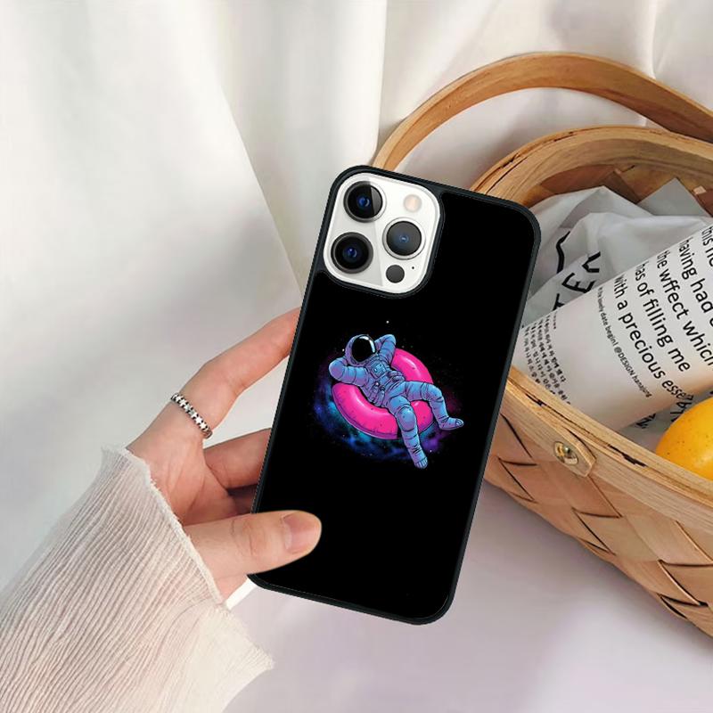 Outer Space Phone Case For iPhone 17 Air 16 15 14 11 12 13 Pro  MAX Plus Coque Cover Shell