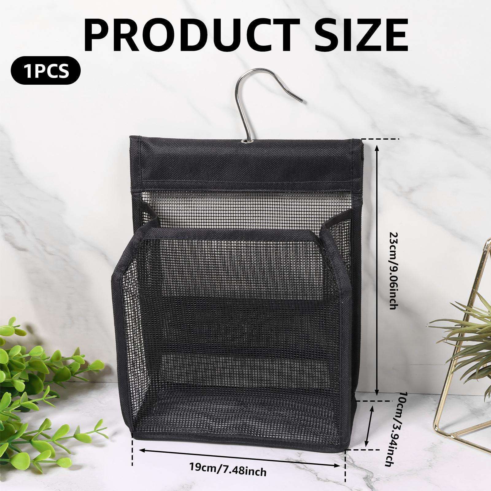 

Hanging Toiletry Bag PVC Mesh Hanging Bag Portable Quick Drying Shower Storage Bag Wall mounted Cosmetics Toiletries Organizer