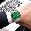 MEGIR Original Luxury Business Men Quartz Watch Stainless Steel Chronograph Men's Sport Wristwatch Clock Relogio Masculino 2064