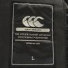 CANTERBURY OF NEW ZEALAND wool blend rugby Leather sleeve switching Stajan Men's Used