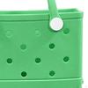 Washable Tote Bag Waterproof Handbag Organizer Fashion Summer Kids Beach Green