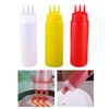 Ketchup Bottle Press, Container with Three Holes for Outdoor Restaurants