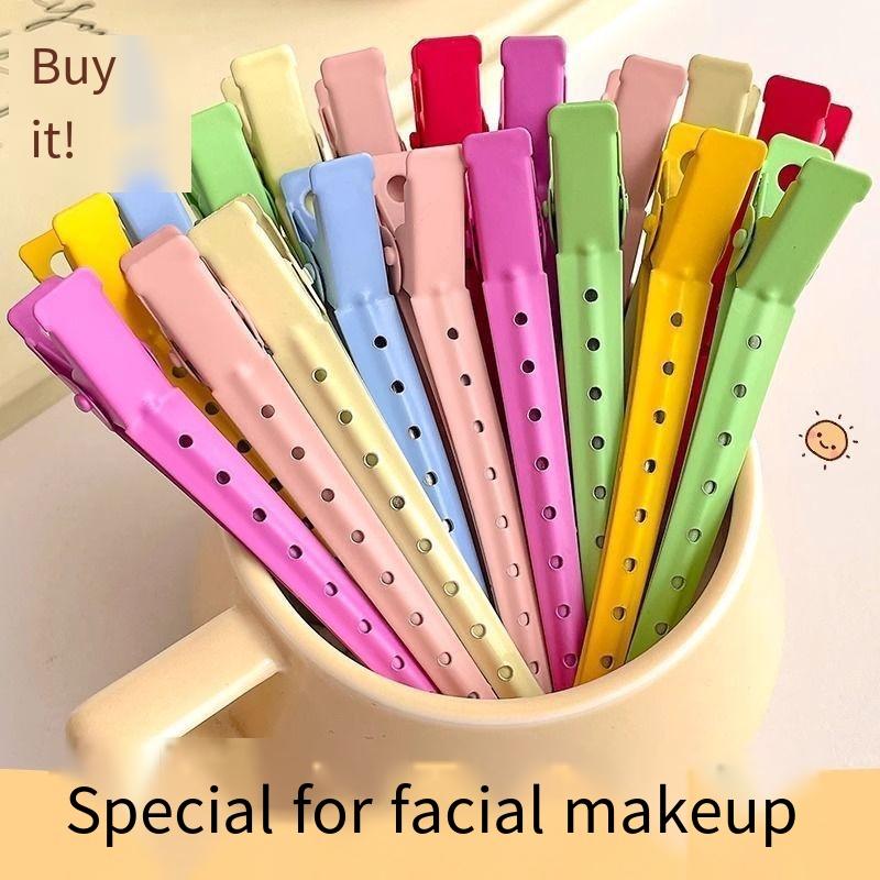 5/6ks Polychromatické Pevné Klipy do Kadeřnického Salonu Dámské Stylingové Dělicí Svorky Kadeře ke Kořínkům Nadýchané Sponky Kadeřnické Nástroje