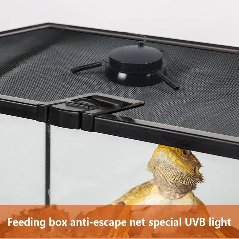 UVA+UVB Pet Reptile Lamp Reptiles Breeding Box Calcium Supplement Lamps for Turtle Lizard Mane Lion Amphibians Lighting Supplies