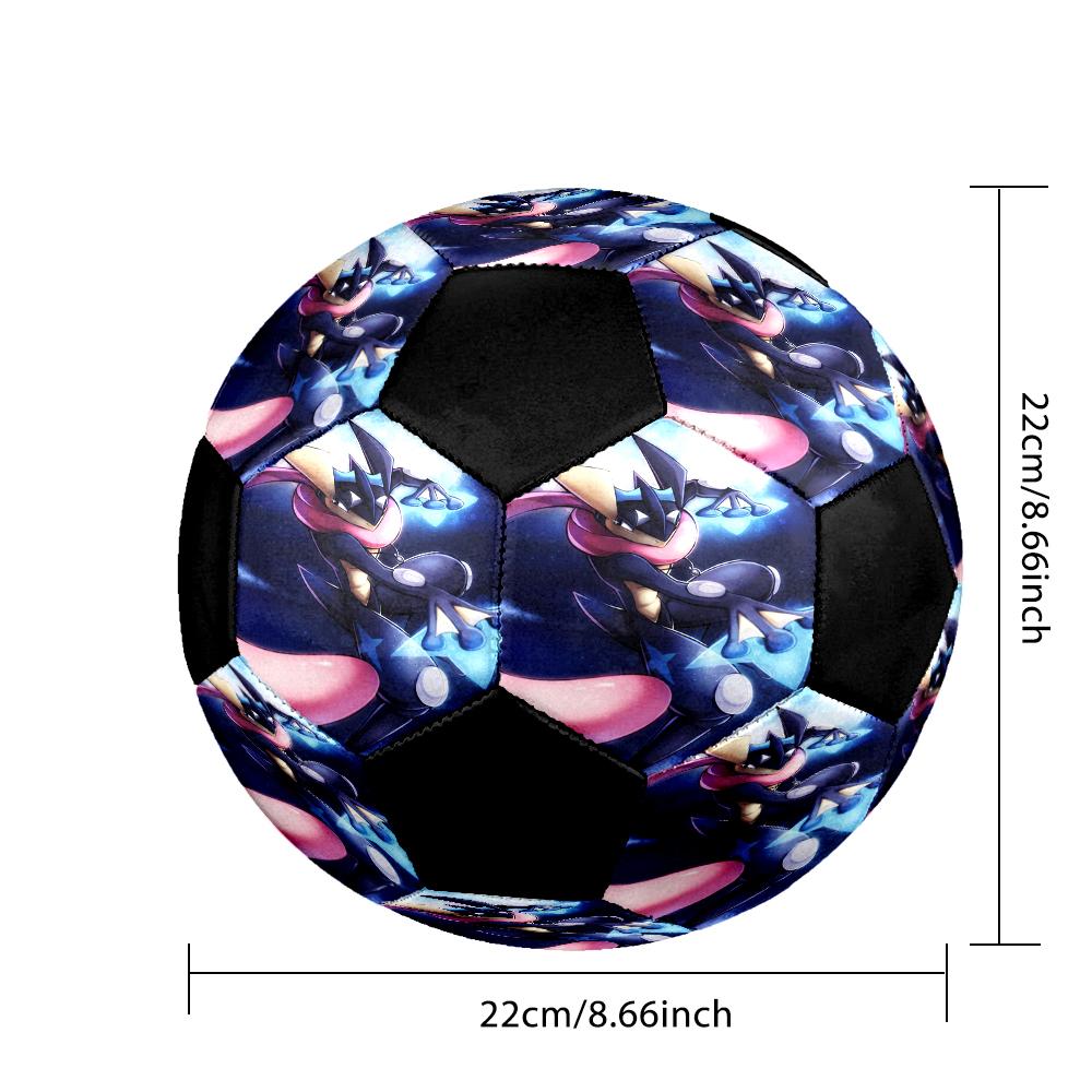 Pokemon Indoor Soccer Ball Colorful Machine Stitched PVC Size 5 Team Training Competition Ready Durable High-Bounce Cool Sports Gift