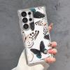 Case for Samsung Galaxy S25 S21 Plus S23 S25Edge S22 Ultra S20 FE S24 Phone Cover Creative Butterfly