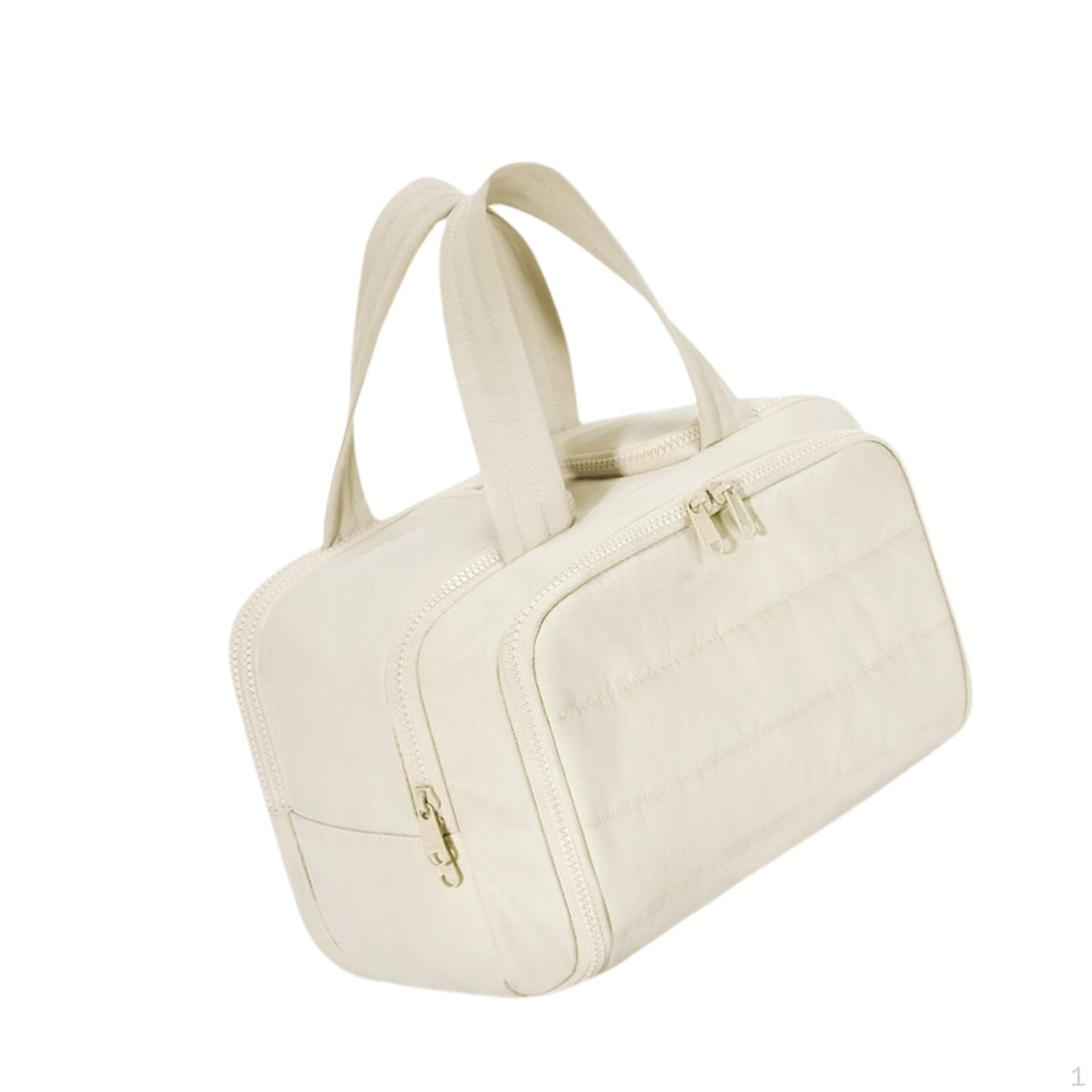 

Косметичка Дорожная Туалетные Принадлежности для Женщин Мужчин Аксессуары Органайзер Для Макияжа Кейс Спортзал beige white