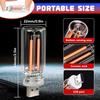 2PCS Car USB Night Lights, Touch Dimmable Vehicle Interior Ambient Lamp, Portable Retro Glass LED Light for Auto Decorations, Bedroom, Office,