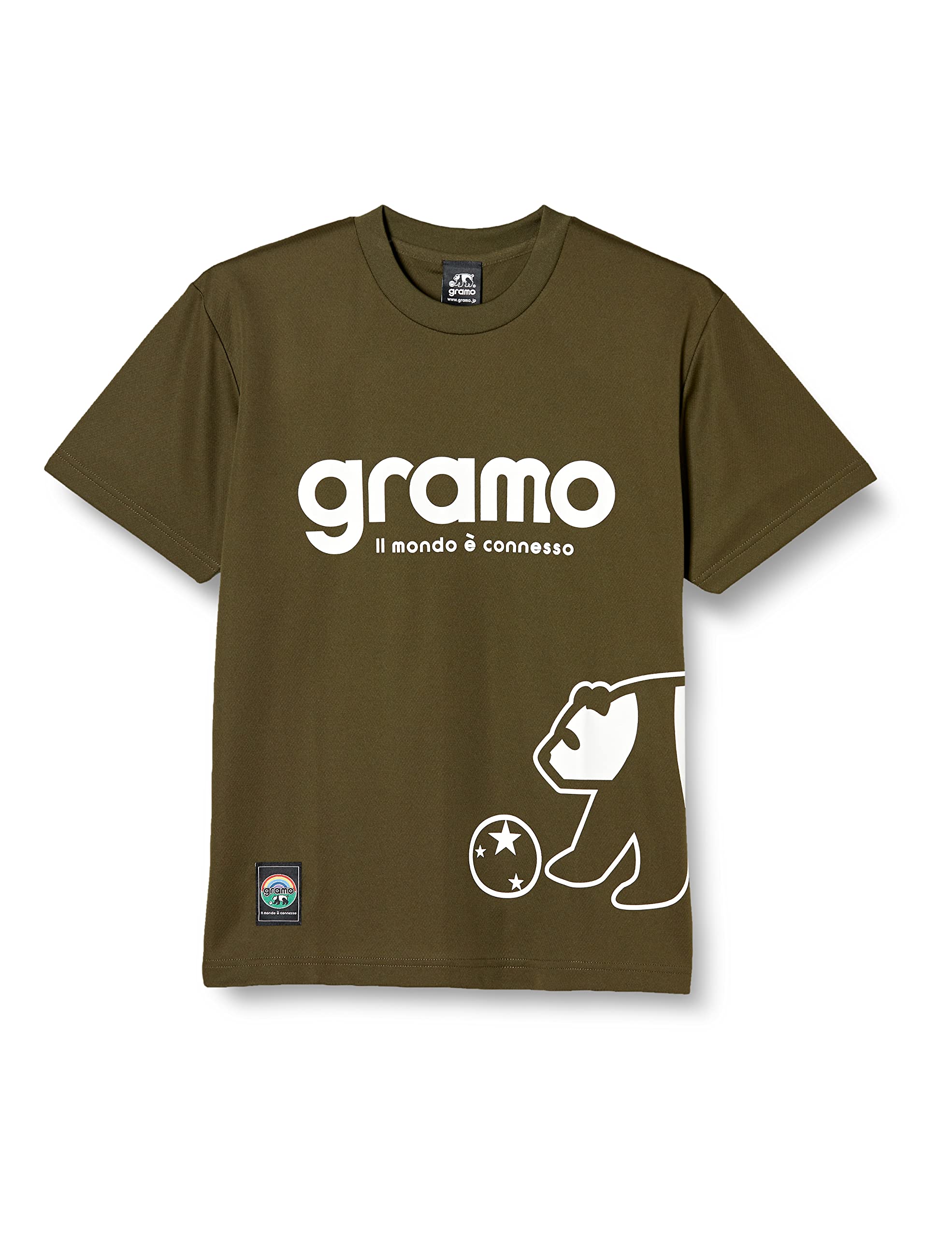 

Gramo Practice Shirt, Short Sleeve, FAST2, Size LL, Khaki, P-026-18-LL