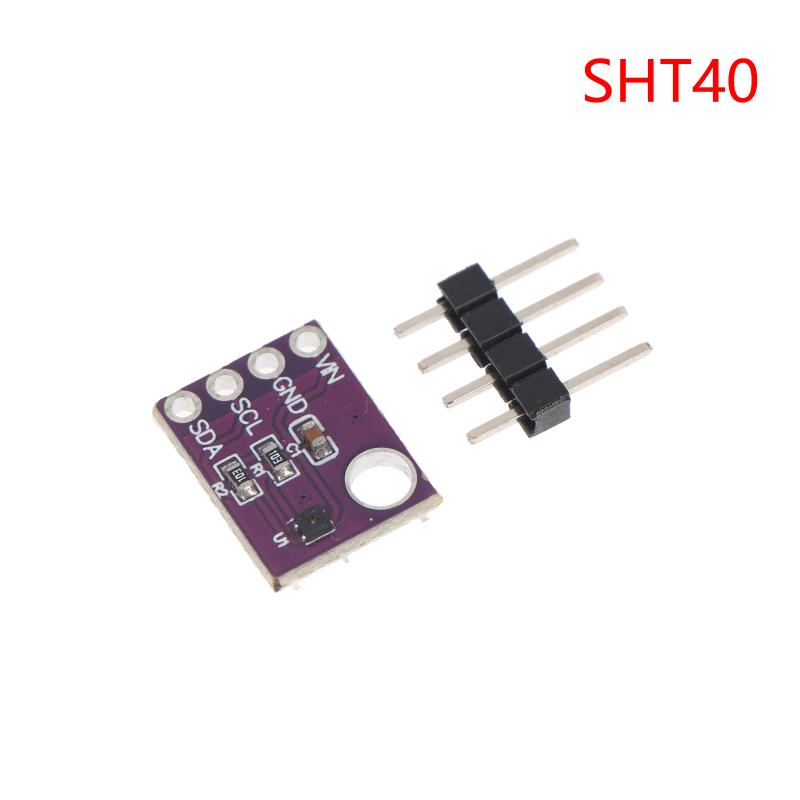 Sht40 Sht41 Sht45 Digital Temperature Humidity Sensor Module High Accuracy I2C Interface For Diy Electronic Projects