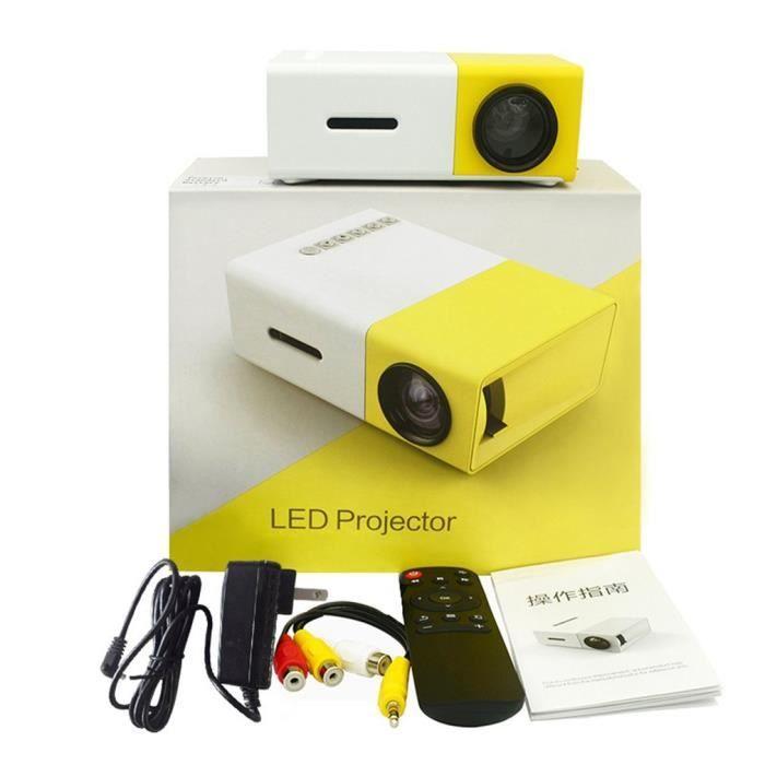 4000 Lumens Mini Projecteur 1080P Full HD,Vidéoprojecteur Projecteur Portable