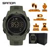 Sanda Multifunction Teen Sports Watch: Calorie Counter, Single Display, Pedometer, Waterproof.