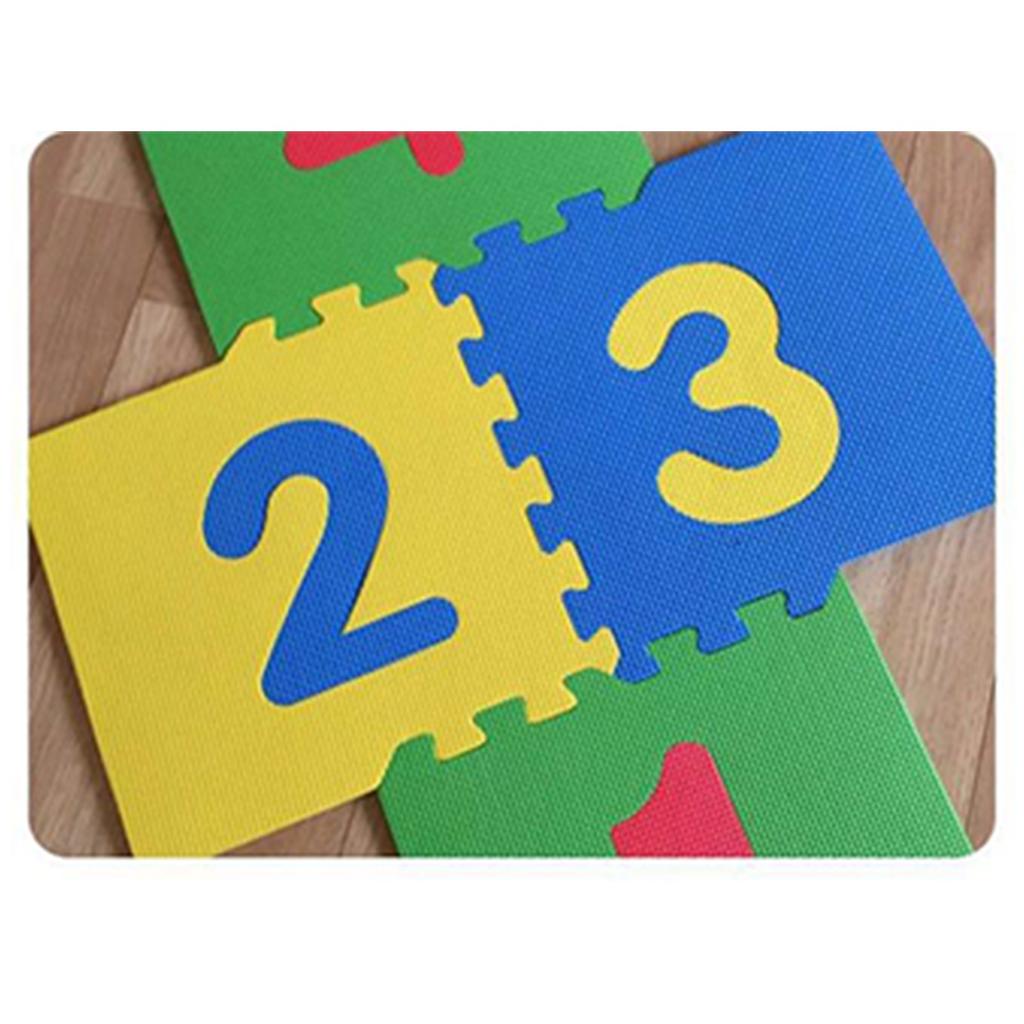 Dětská digitální hrací podložka s pružinami, ekologická dětská puzzle hračka, pěnová spojovací podlahová podložka