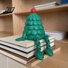 Articulated Tree Figures 3D Printed Christmas Storage Organizer with Removable Lid, Creative Desktop Gifts for Candies Jewelry, Xmas Figurine Holiday