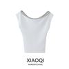 Fashion Style 2024 Summer New Arrival Women's Clothing Stylish Silm Easiest for Match Ball Decoration Plain Stitch Tops T-shirt 3920028
