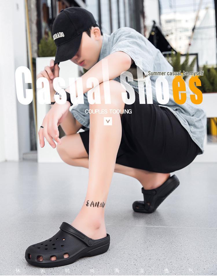 Unisexové letní baotou plážové pantofle pro práci a volný čas