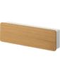 Yamazaki (Yamazaki Industries) [Includes Plasterboard Tweezers and Wood Screws for Inconspicuous Holes] Wall-mounted Key Hook, Long, Natural, W33 X D5