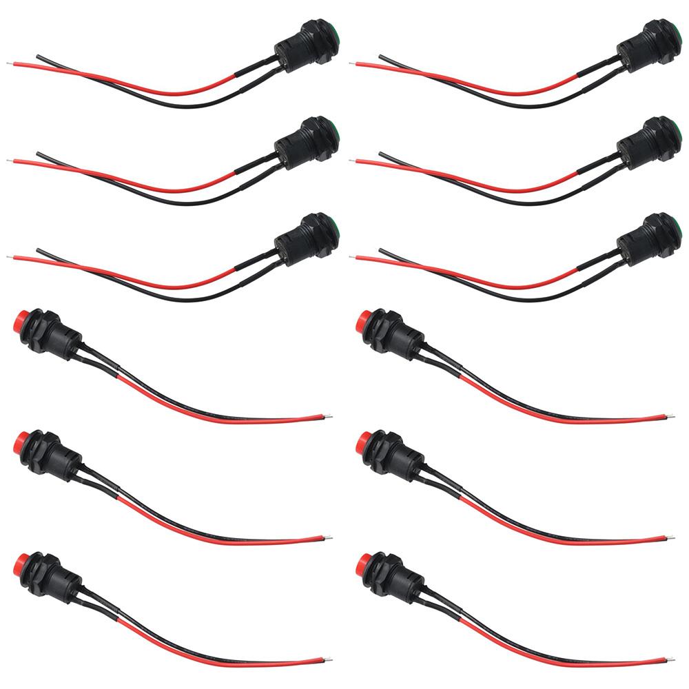 Mini Latching Pushbutton Switches 12mm  Widely Application
