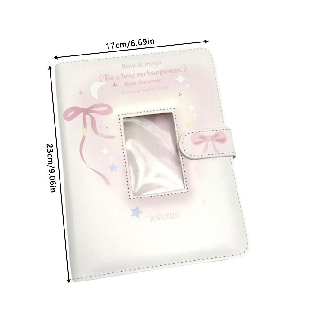 1pc Loose-leaf Photo Card Binder A5 Collectibles Booklet  for Polaroid & Idol Cards