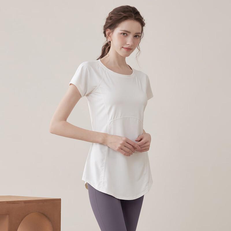Youyou Women's Slimming Short Sleeve Yoga & Pilates Top J34007DY