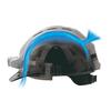 Tajima Helmet-only Safety Helmet Box 3730 with Fan, White HA30BFW Power supply for headlight unit Hybrid type that can use both Tajima Charge 3730