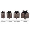 4 PCS with Storage Box Star Shape Leather Cutting Dies Set  for DIY Handicrafts, Leather Bags, Belts